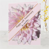 14e bruiloft Jubileum, Kaart (Gele Bloem)