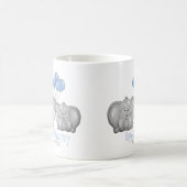 14e cadeau voor olifanten op ivoorbruiloft koffiemok (Center)