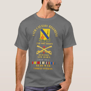 14e Cavalerie Regiment w Cav Br 2e Squadron OND 20 T-shirt