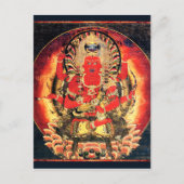 14e eeuw Boeddhist Aizen Myoo schilderen Briefkaart (Voorkant)