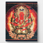 14e eeuw Boeddhist Aizen Myoo schilderen Fotoplaat (Voorkant)