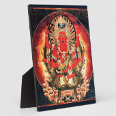 14e eeuw Boeddhist Aizen Myoo schilderen Fotoplaat (Zijkant)