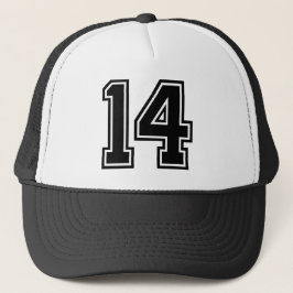 14e geboorte Klassieke Trucker Hat Pet