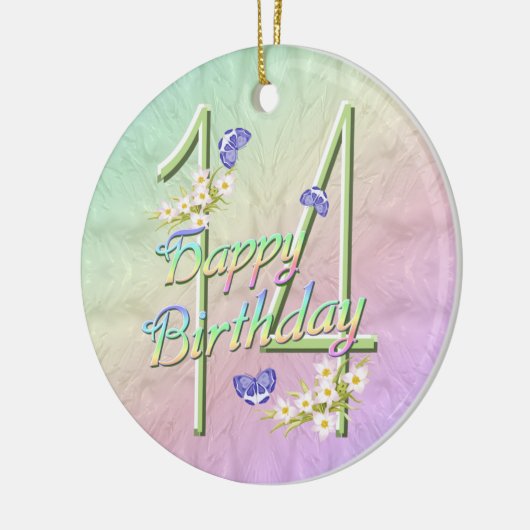 14e geboorte Ornament Regenboogkeepomwille (Links)