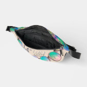 14e Ivoor en Opal Jubileum Print Cut Sew Bag Heuptasje (Open)