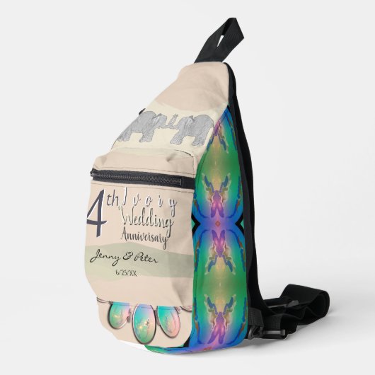 14e Ivoor Jubileum Opals Sling Bag (Rechterhoek)