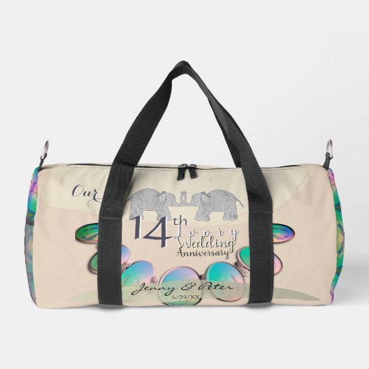 14e Ivoren Jubileum Plunjezak (Achterkant)