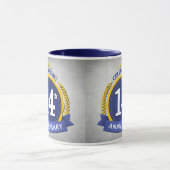 14e Jubileum koffie Mok (Midden)