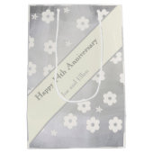 14e Jubileum van het huwelijk, Ivory Jubileum Medium Cadeauzakje (Achterkant)