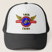 14E LUCHTKRACHT "ARMY AIR CORPS" WW II TRUCKER PET (Voorkant)