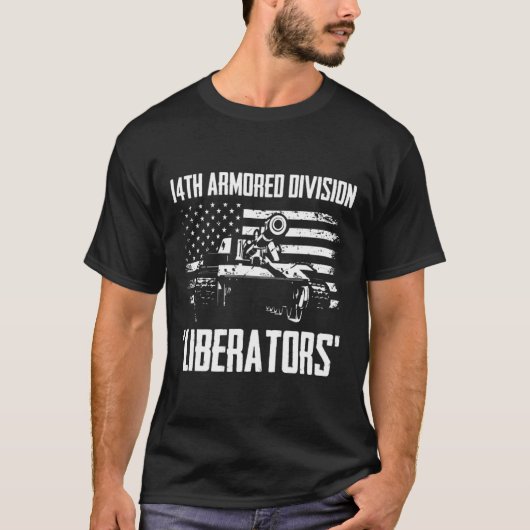 14e Pantserdivisie Liberators T-shirt (Voorkant)