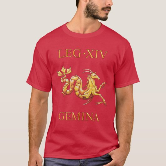 14e Romeinse Legion XIV Gemina T-shirt (Voorkant)