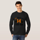 14e verjaardag 14 jaar oude kip t-shirt (Voorkant volledig)
