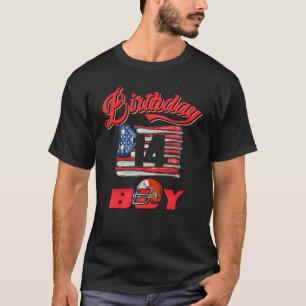 14e verjaardag Baseball Player 14 jaar oud Amerika T-shirt