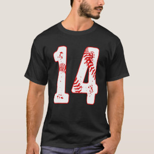 14e verjaardag Baseball Player 14 jaar oud T-shirt