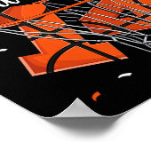 14e verjaardag Basketbal Boys Poster (Hoek)