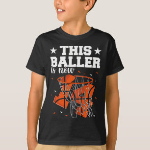 14e verjaardag Basketbal Boys T-shirt