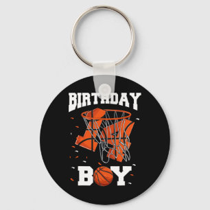 14e verjaardag Basketbal Kinder Sleutelhanger