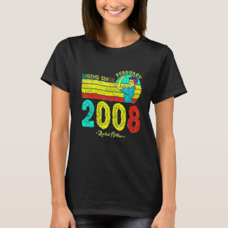 14e verjaardag februari 2008 Legende sinds 2008 14 T-shirt