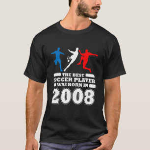 14e verjaardag football 14-jarige voetbalspeler t-shirt