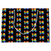 14e verjaardag: Fun Rainbow Event Nummer 14 Patroo Groot Cadeauzakje (Voorkant)