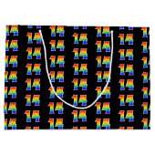 14e verjaardag: Fun Rainbow Event Nummer 14 Patroo Groot Cadeauzakje (Achterkant)