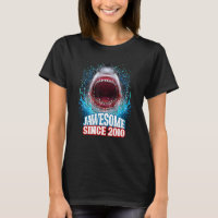 14e Verjaardag Jawesome Sinds 2010 Shark 14 Jaar O