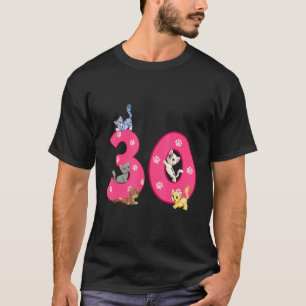 14e verjaardag Kat Verjaardag Viert 14 Jaar Oude K T-shirt