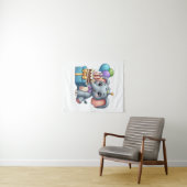 14e verjaardag Olifant Wandkleed (In Situ (horizontaal))