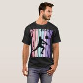 14e Verjaardag Retro Volleybal Meisje Speler 14 Ja T-shirt (Voorkant volledig)