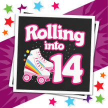 14e verjaardag rolschaatsen 14 jaar oud Schaats