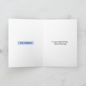 14e verjaardag voeg naam toe gepersonaliseerd comp kaart (Binnen)