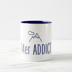 14er Addict Tweekleurige Koffiemok
