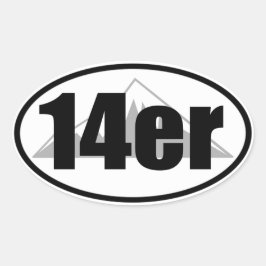 14er Sticker