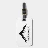 14erfolic bagagelabel (Voorkant verticaal)