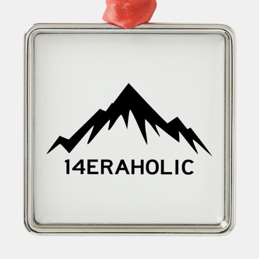 14erfolic metalen ornament (Voorkant)