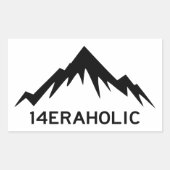 14erfolic rechthoekige sticker (Voorkant)