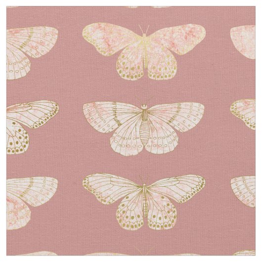 14k + Roos Gold Marble Butterfly DIY bij de werf Stof (Close Up)