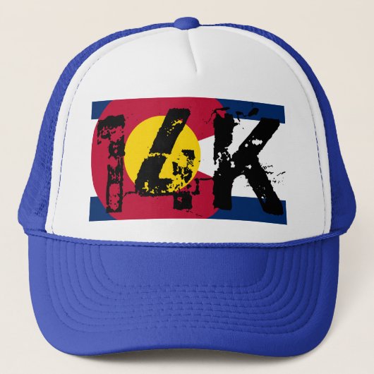 14k vrachtwagenhoed trucker pet (Voorkant)