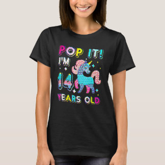 14th Birthday Fidget Toy Birthday Girl 14 Year Old T-shirt