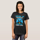 14th Birthday For Boys 14 Years Birthday Kids  T-shirt (Voorkant volledig)