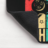 14th Birthday Level 14 Achieved Gamer Funny Birthd Muismat (Hoek)