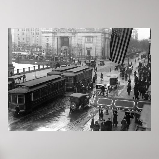 14th Street, Washington D.C.: 1918 Poster (Voorkant)