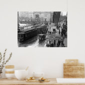 14th Street, Washington D.C.: 1918 Poster (Keuken)