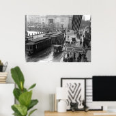 14th Street, Washington D.C.: 1918 Poster (Thuiskantoor)