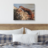 14x11 Amerikaanse gootsteen Canvas Afdruk (Insitu (Slaapkamer))