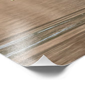 14x11 Mallard Duck in vlucht Foto Afdruk (Hoek)