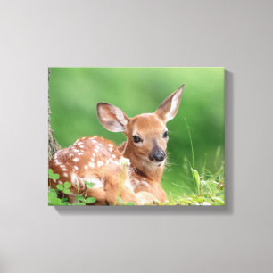 14x11 Schattige baden onder een boom Canvas Afdruk