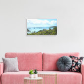 14x11 Vinyl Fotobehang - Bahamas Stocking Island Canvas Afdruk (Insitu (Woonkamer))