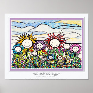 14x11"Wees goed..." Ekleberry All-Color Ribbon art Poster